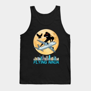 Flying Ninja - Funny Ninja Warrior Tank Top